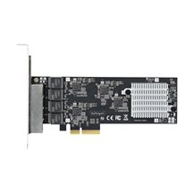 StarTech.com 4-Port 2.5Gbps NBASE-T PCIe Network Card,