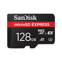 SanDisk Express - Flash-minneskort - 128 GB - mikroSDXC