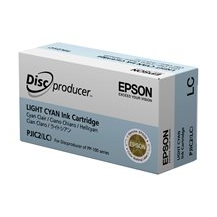 Epson Discproducer PJIC7(LC) - Ljus cyan - original -