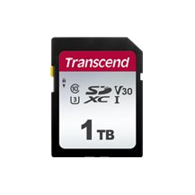 Transcend 300S - Flash-minneskort - 1 TB - Video Class V30