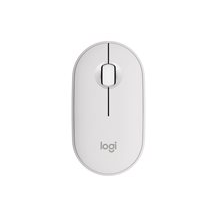 Logitech Pebble Mouse 2 M350s - Mus - optisk - 3 knappar -