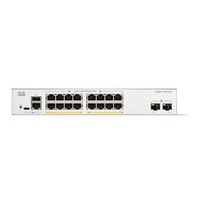 Cisco Catalyst 1300-16P-2G - Switch - L3 - Administrerad -