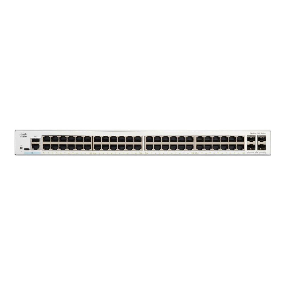 Cisco Catalyst 1300-48T-4X - Switch - L3 - Administrerad - Cisco Catalyst 1300-48T-4X - Switch - L3 - Administrerad -