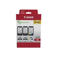 Canon PG-545XL x2 /CL-546XL Multi Pack - 3-pack - Lång