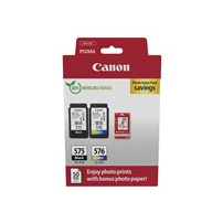 Canon PG-575/CL-576 Photo Paper Value Pack - 2-pack -