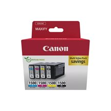 Canon PGI-1500 BK/C/M/Y Multipack - 4-pack - svart, gul,