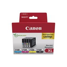 Canon PGI-2500XL BK/C/M/Y Multipack - 4-pack - XL - svart,
