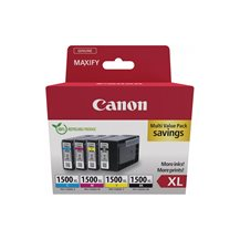 Canon PGI-1500XL BK/C/M/Y Multipack - 4-pack - XL - svart,