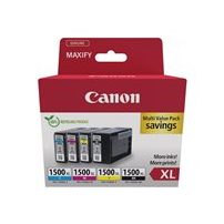 Canon PGI-1500XL BK/C/M/Y Multipack - 4-pack - XL - svart,