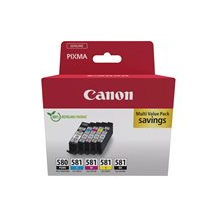 Canon PGI-580/CLI-581 PGBK/C/M/Y/BK Multi Pack - 5-pack -