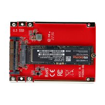 StarTech.com M.2 to U.3 Adapter, For M.2 NVMe SSDs, PCIe