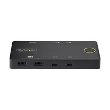 StarTech.com 2-Port USB-C KVM Switch, Single-4K 60Hz HDMI
