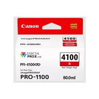 Canon PFI-4100 R - 80 ml - röd - original - hängande låda -
