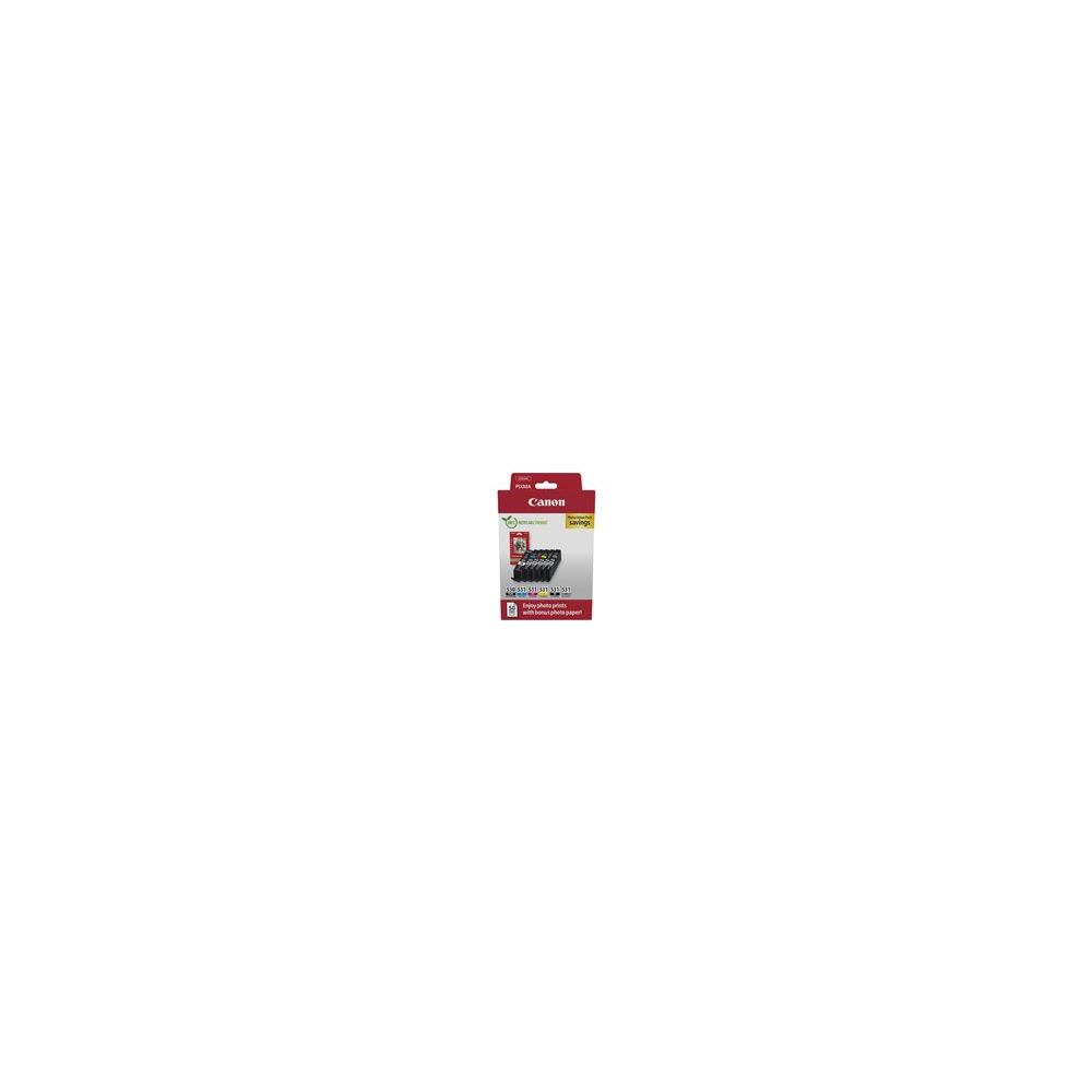 Canon PGI-530/CLI-531 PGBK/C/M/Y/BK/GY Photo Value Pack -