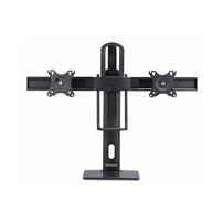 StarTech.com Crossbar Dual Monitor Desk Stand, Double