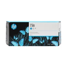 HP 738 - 300 ml - cyan - original - DesignJet - bläckpatron