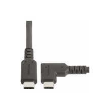 StarTech.com 3ft (1m) Rugged Right Angle USB-C Cable, USB