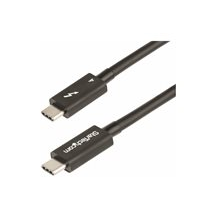 StarTech.com 1.6ft (50cm) Thunderbolt 4 Cable, 40Gbps, 100W