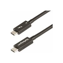 StarTech.com 1.6ft (50cm) Thunderbolt 4 Cable, 40Gbps, 100W