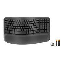 Logitech Ergo Series Wave Keys for Business - Tangentbord -