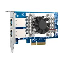QNAP QXG-10G2T - Nätverksadapter - PCIe 3.0 x4 låg profil -