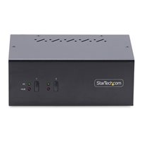 StarTech.com 2-Port Dual-Monitor DisplayPort KVM Switch, 4K