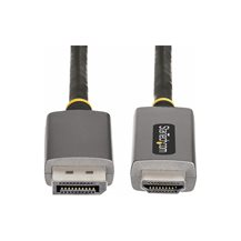 StarTech.com 6ft (2m) DisplayPort to HDMI Adapter Cable, 8K