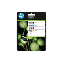 HP 924 - 4-pack - cyan, magenta, gul, svart - original -