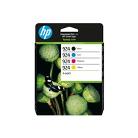 HP 924 - 4-pack - cyan, magenta, gul, svart - original -