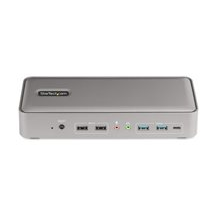 StarTech.com Dual-Laptop USB-C KVM Docking Station, Dual