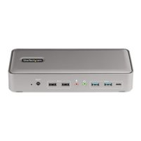 StarTech.com Dual-Laptop USB-C KVM Docking Station, Dual