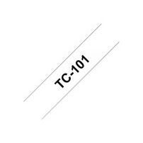Brother - Svart, transparent - Rulle (1,2 cm x 7,7 m) 1 stk