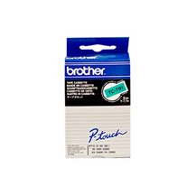 Brother TC791 - 9 mm x svart på grön - bandlaminat - för