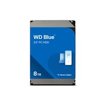 WD Blue WD80EAAZ - Hårddisk - 8 TB - inbyggd - 3.5" - SATA