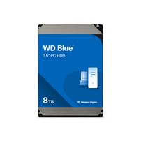 WD Blue WD80EAAZ - Hårddisk - 8 TB - inbyggd - 3.5" - SATA