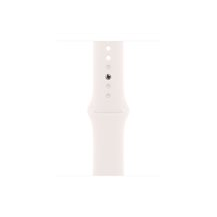 Apple - Band för smart klocka - 42mm - storlek M/L - ljus