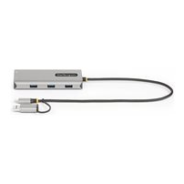StarTech.com USB-C Multiport Adapter w/Attached USB-C to