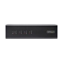 StarTech.com 4-Port Dual-Monitor DisplayPort KVM Switch, 4K