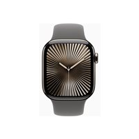 Apple Watch Series 10 (GPS + Cellular) - 42 mm - naturlig