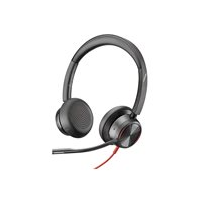 Poly Blackwire 8225 - Blackwire 8200 series - headset - på