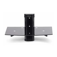 StarTech.com Floating Wall-Mounted AV Shelf, Adjustable