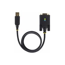StarTech.com 3ft (1m) USB to Null Modem Serial Adapter