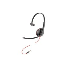 Poly Blackwire 3215 - Blackwire 3200 Series - headset - på