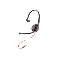 Poly Blackwire 3215 - Blackwire 3200 Series - headset - på