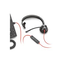 Poly Blackwire 3315 - Blackwire 3300 series - headset - på