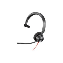 Poly Blackwire 3310 - Blackwire 3300 series - headset - på