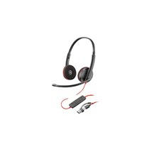 Poly Blackwire 3220 - Blackwire 3200 Series - headset - på