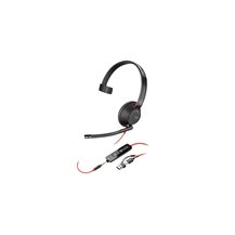 Poly Blackwire 5210 - Blackwire 5200 series - headset - på