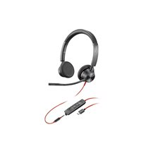 Poly Blackwire 3325 - Blackwire 3300 series - headset - på