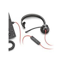 Poly Blackwire 3315 - Blackwire 3300 series - headset - på